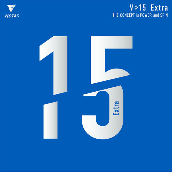 VICTAS Doublure V 15 Limber - Caoutchouc Tennis De Table Spin Offensif Puissant