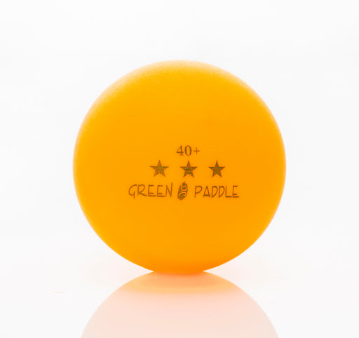 Green Paddle 3 star 40+ Poly Ball