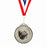 Green Paddle Table Tennis Medal