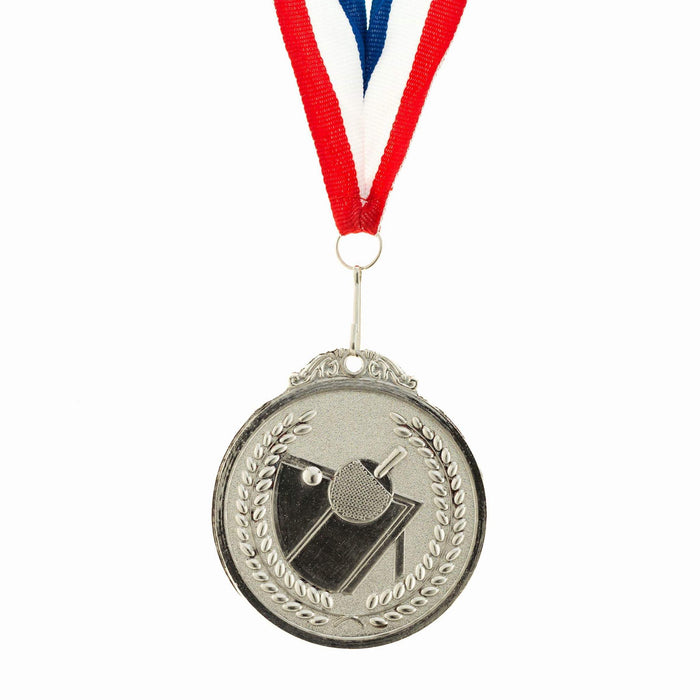 Green Paddle Table Tennis Medal